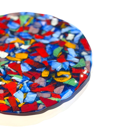 Macadam Rotating Serving Tray - Multicolour
