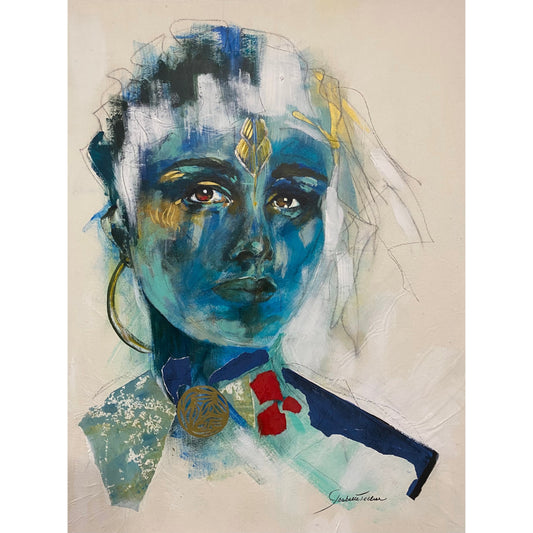 Guerrière au cœur bleu par Isabelle Tellier