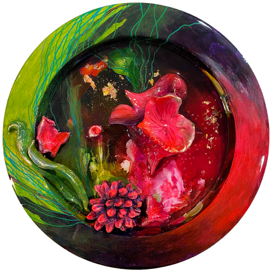 Fleurs au crépuscule par Marie Pier Sanfacon
