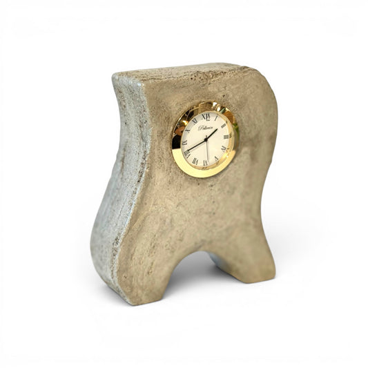 Concrete clock