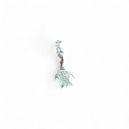 Petit pendentif tortue en argent sterling par Sonia Imbeault