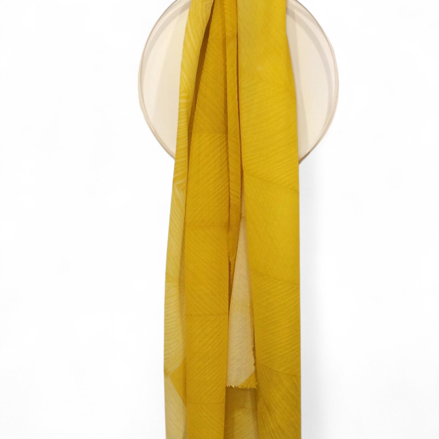 Foulard jaune – Verge d’or du Canada par Farbensens
