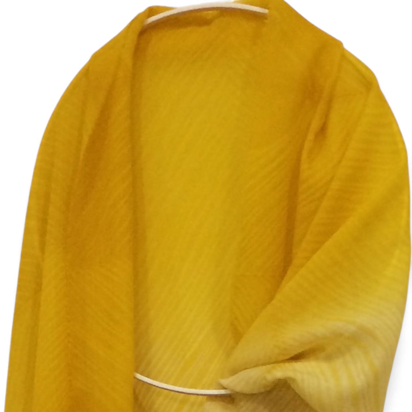 Foulard jaune – Verge d’or du Canada par Farbensens