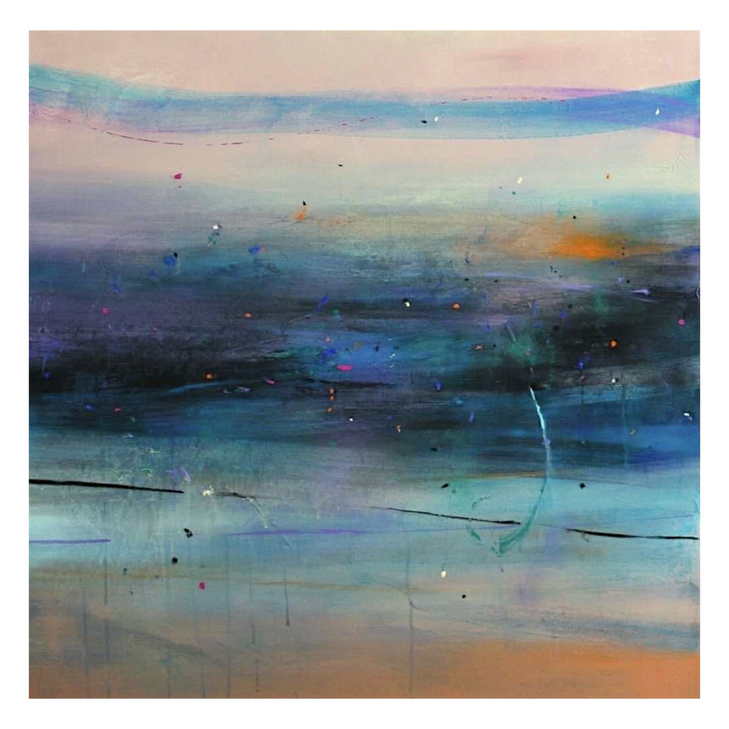 Le ciel coule toujours quelque part par Sophie Ouellet
