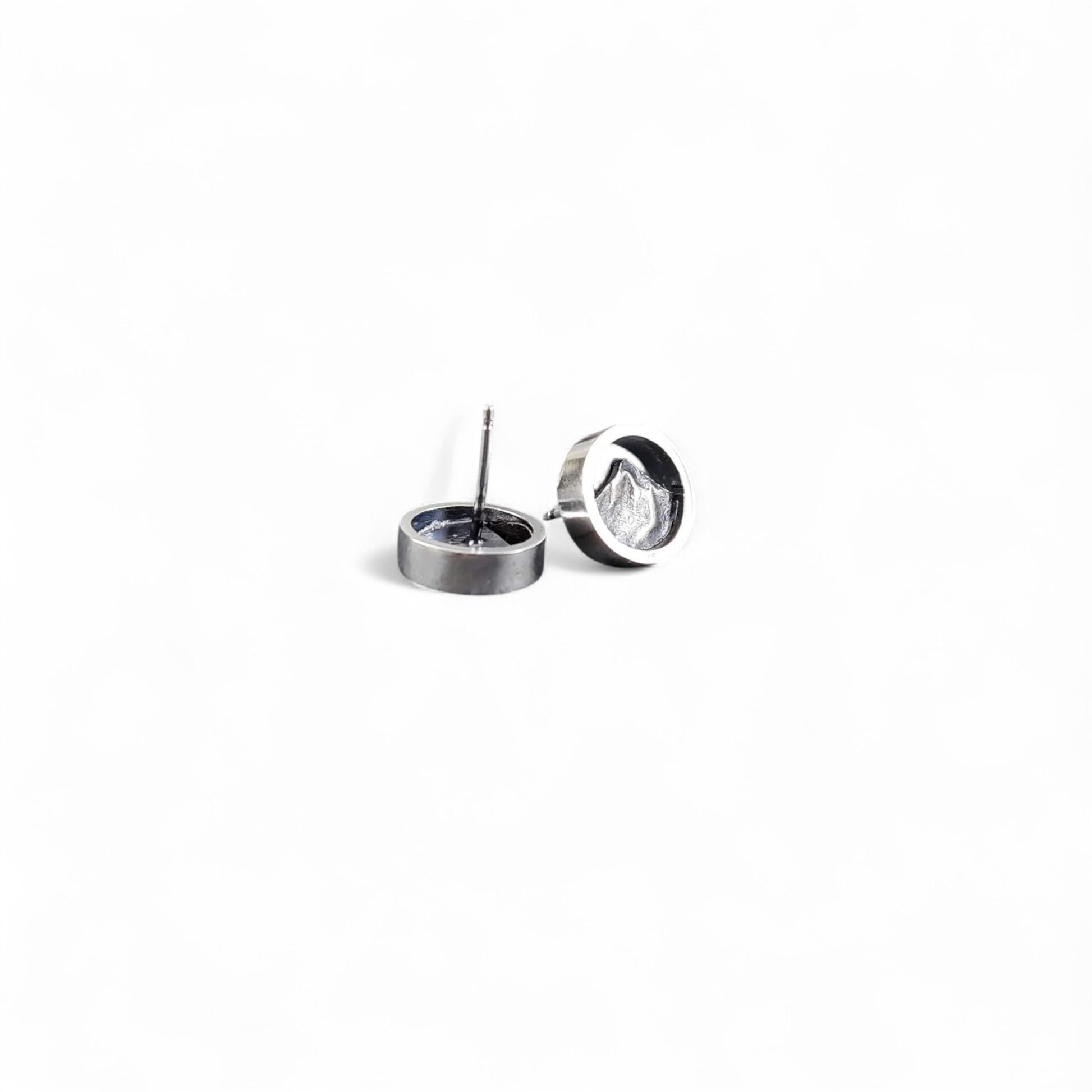 Boucles d'oreilles fixes Montagnes en argent sterling par Sonia Imbeault