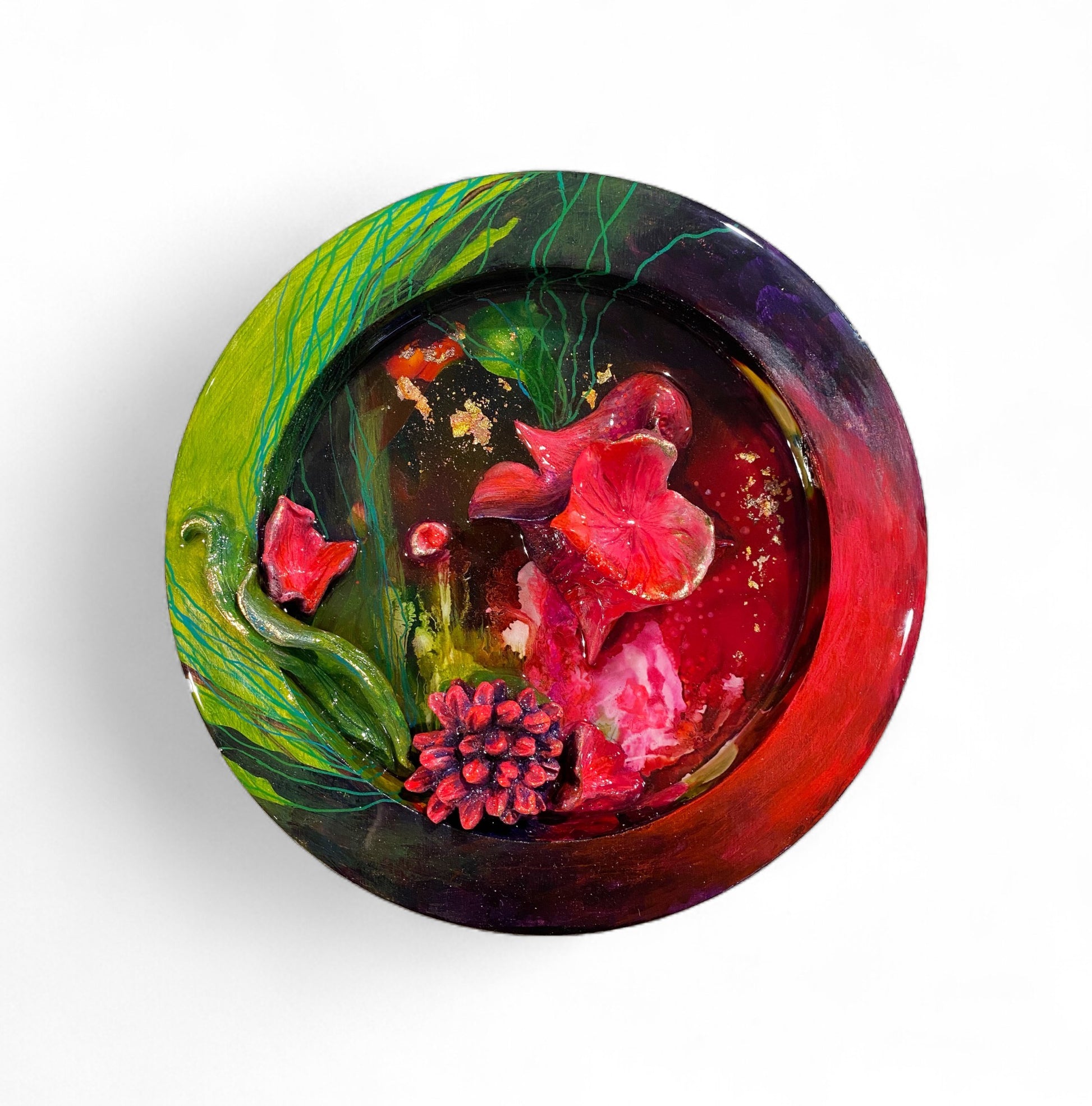 Fleurs au crépuscule par Marie Pier Sanfacon