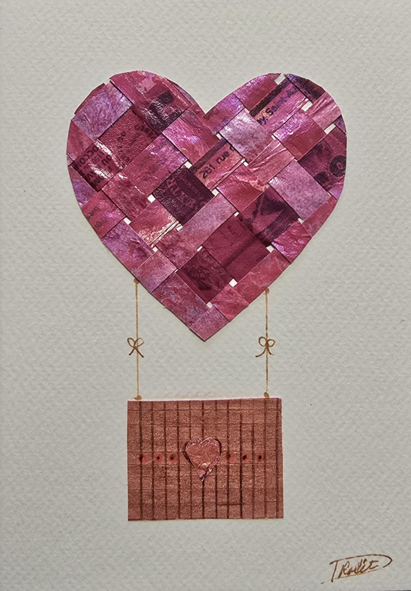 Atelier carte de souhaits – Collage créatif avec Johanne Drolet par Ateliers