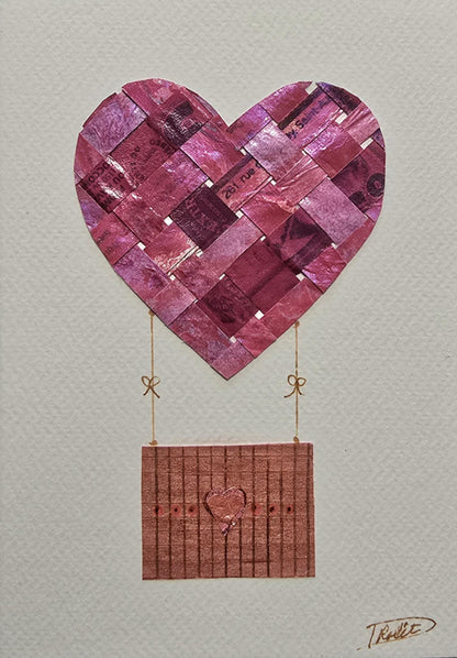 Atelier carte de souhaits – Collage créatif avec Johanne Drolet par Ateliers