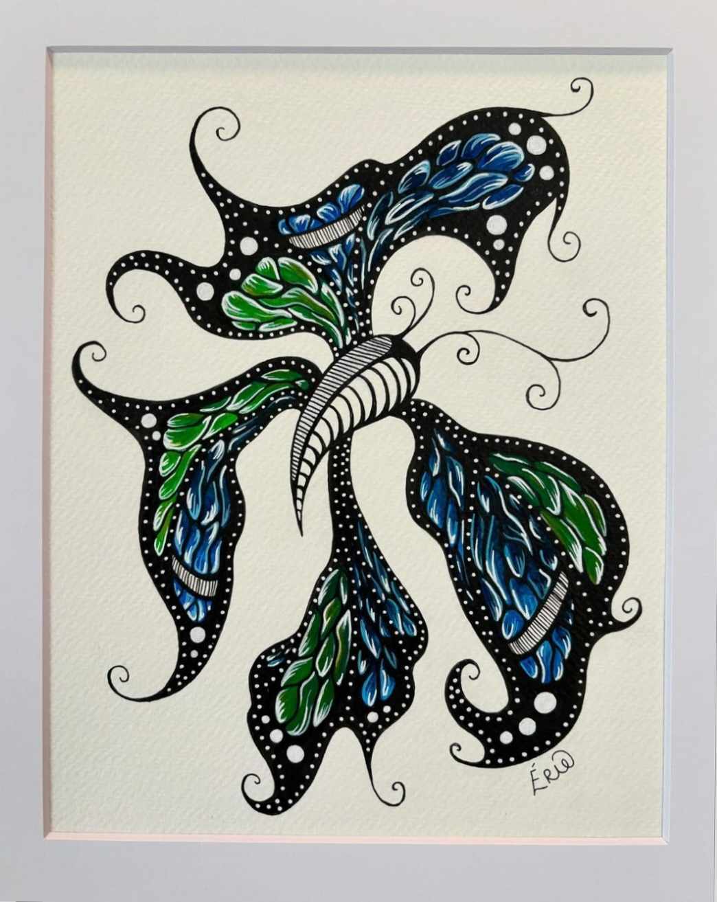 Atelier acrylique et encre avec Valérie Bouchard par Ateliers