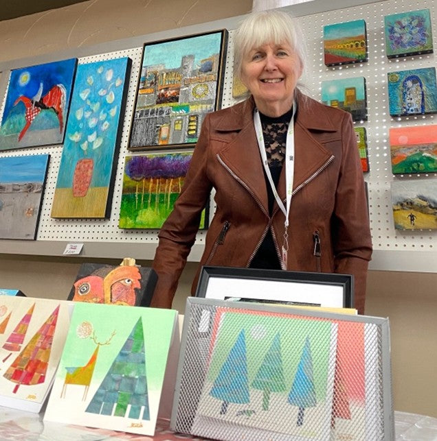 Atelier carte de souhaits – Collage créatif avec Johanne Drolet par Ateliers