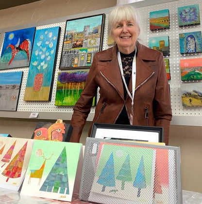 Atelier carte de souhaits – Collage créatif avec Johanne Drolet par Ateliers