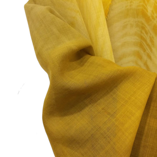 Foulard jaune – Verge d’or du Canada par Farbensens