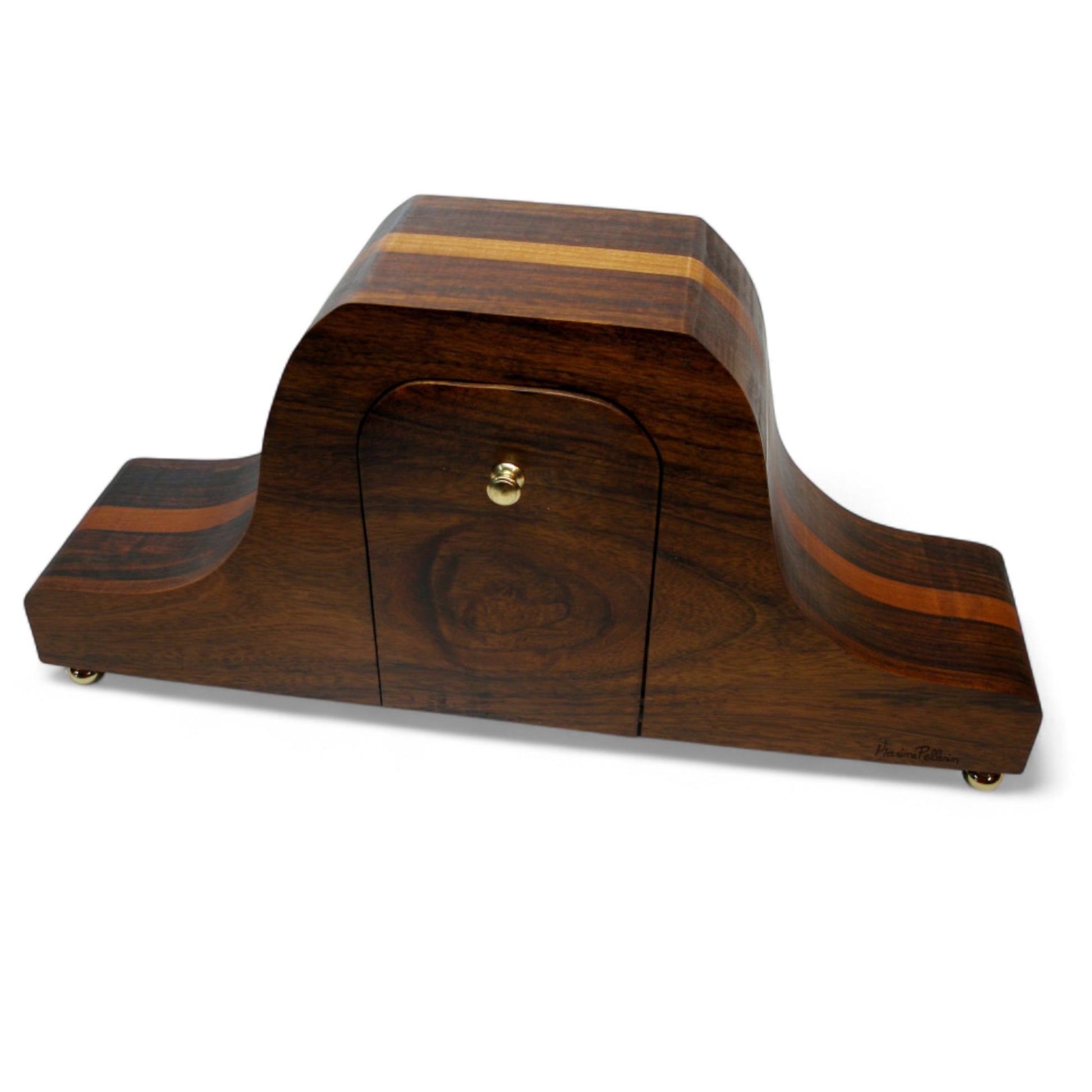 Prestige - Horloge classique carillon contemporaine par Karine Pellerin