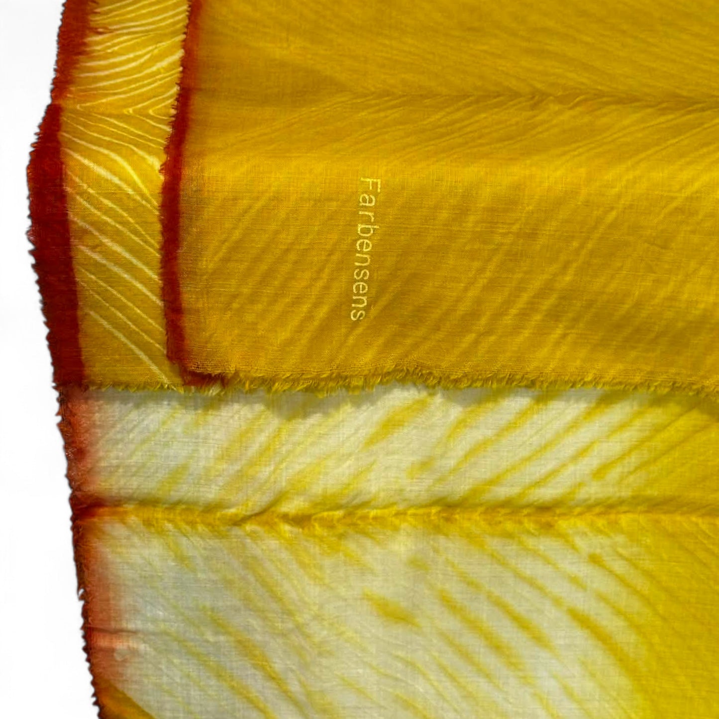 Foulard jaune – Verge d’or du Canada par Farbensens