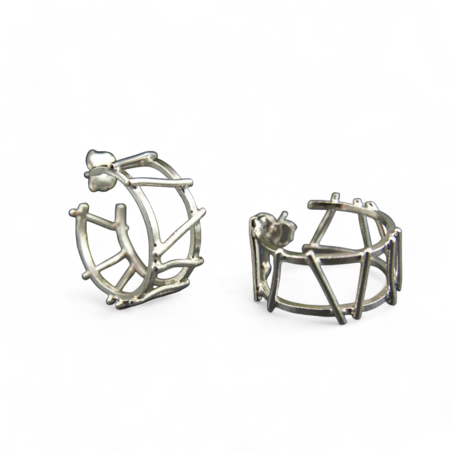 Boucles d'oreilles Circus en Argent sterling par Sonia Imbeault