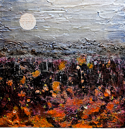 Atelier artistique de techniques mixtes : explorer la lune avec Johanne Drolet par Ateliers