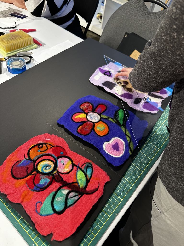 Atelier de Feutrage animé par Josée Hurteau par Ateliers