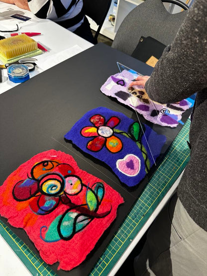 Atelier de Feutrage animé par Josée Hurteau par Ateliers