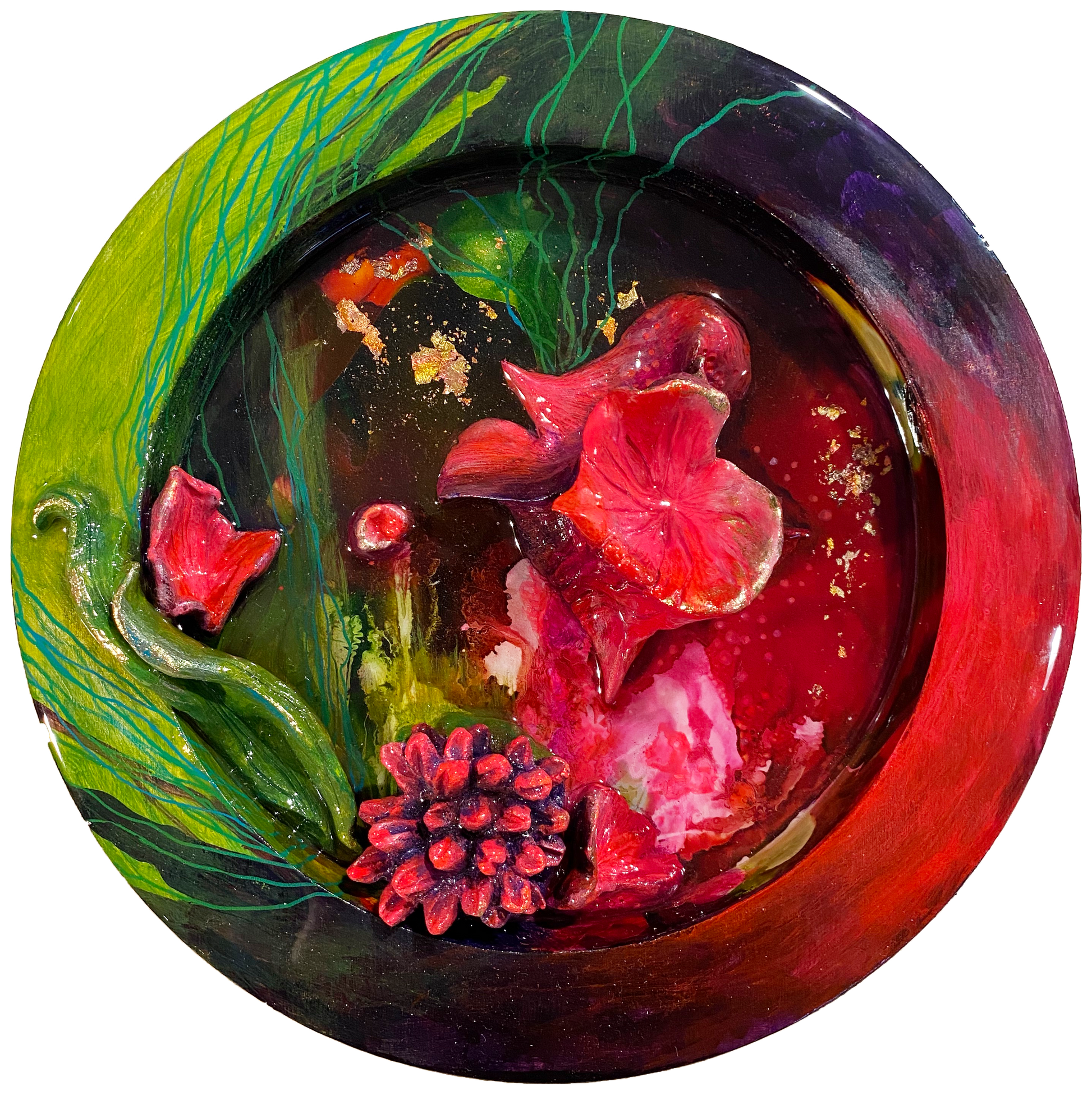 Fleurs au crépuscule par Marie Pier Sanfacon
