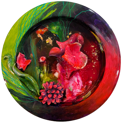 Fleurs au crépuscule par Marie Pier Sanfacon