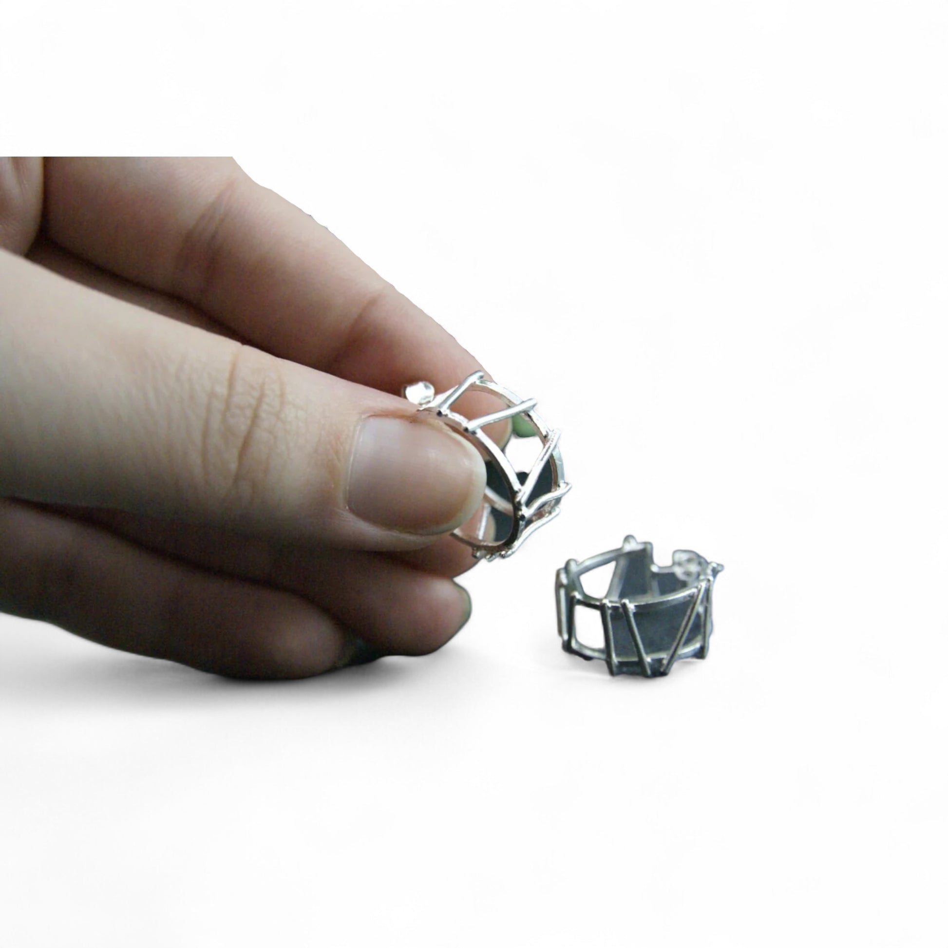 Boucles d'oreilles Circus en Argent sterling par Sonia Imbeault